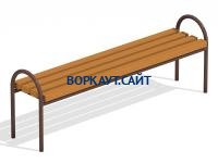 Лавочка парковая МАФ 1603 в Архангельске
