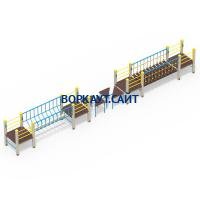 Детский спортивный комплекс Двойной мостик ДСК 3115 в Архангельске