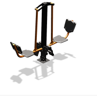 Уличный тренажер  "Жим ногами двойной"  УТ203 в Архангельске