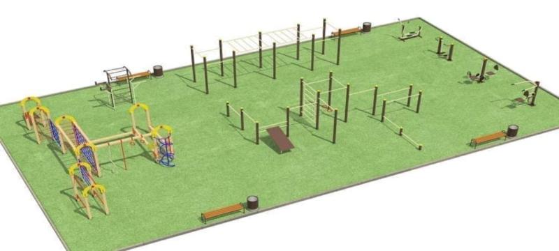 Проект спортивной площадки для любого возраста - 1 096 200 рублей. в Архангельске