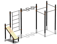 Спортивный комплекс воркаут ВС-74 в Архангельске