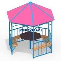 Беседка со столом и лавками МАФ 4121 в Архангельске