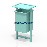 Урна с крышкой МАФ 1631 в Архангельске