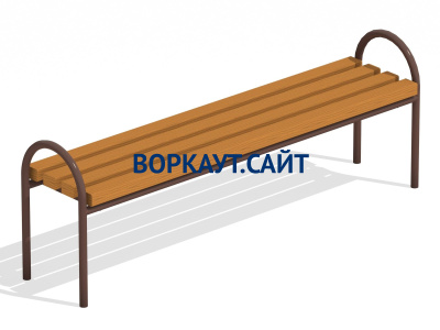 Лавочка парковая МАФ 1603 в Архангельске