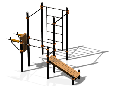 Спортивный комплекс воркаут ВС-82 в Архангельске