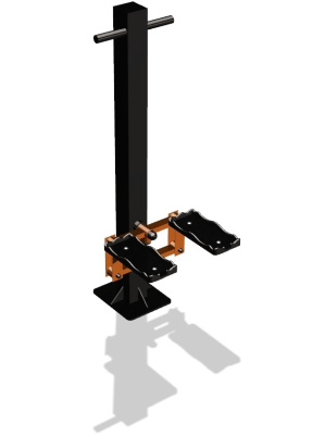 Уличный тренажер "Степпер ручка одинарный" УТ 116 в Архангельске