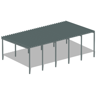 Большой теневой навес трибун МАФ 4131 в Архангельске