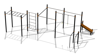 Спортивный комплекс воркаут ВС-153 в Архангельске