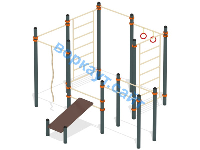 Спортивный комплекс воркаут ВС-47 в Архангельске