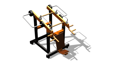 Силовой уличный тренажер  "Жим вверх"  УТ421 в Архангельске