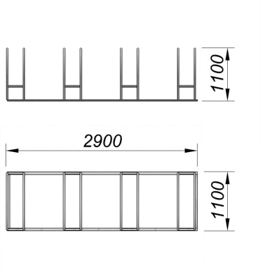 Велопарковка МАФ 6002 в Архангельске