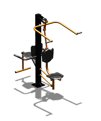 Уличный тренажер "Верхняя тяга Флекс" УТ325 в Архангельске