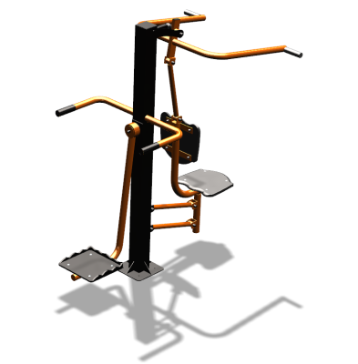 Уличный тренажер "Верхняя тяга Маятник" УТ338 в Архангельске