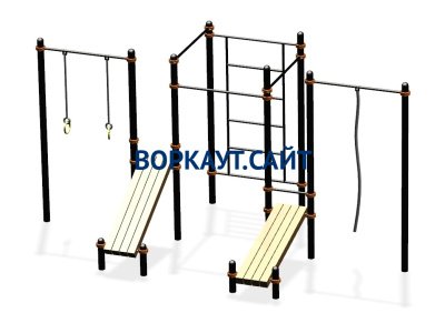 Спортивный комплекс воркаут ВС-44 в Архангельске