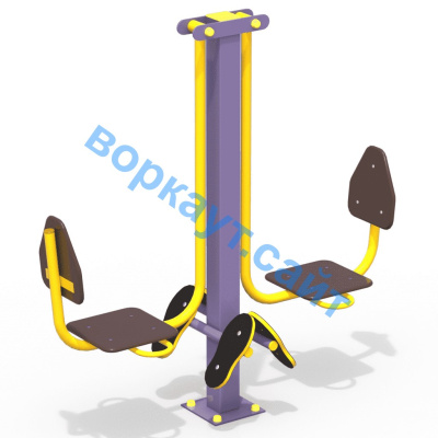 Уличный тренажер "Жим ногами горизонтальный " УТ 003 в Архангельске