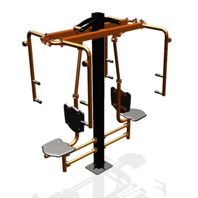 Уличный тренажер "Баттерфляй двойной"   УТ208 в Архангельске