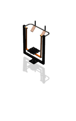 Уличный тренажер  "Маятник-пресс" УТ 104 в Архангельске