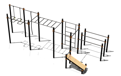 Спортивный комплекс воркаут ВС-77 в Архангельске