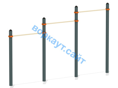 Турник тройной ВС-4 в Архангельске