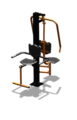 Уличный тренажер "Жим от груди Флекс" УТ324 в Архангельске
