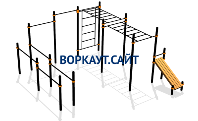 Спортивный комплекс воркаут ВС-109 в Архангельске