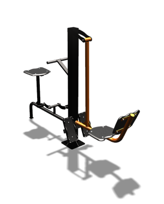 Уличный тренажер "Жим ногами Вело" УТ330 в Архангельске