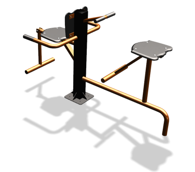 Уличный тренажер "Флекс Твистер сидя" УТ343 в Архангельске