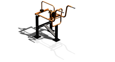 Силовой уличный тренажер  "Приседания"  УТ404 в Архангельске
