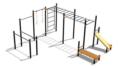 Спортивный комплекс воркаут ВС-71 в Архангельске