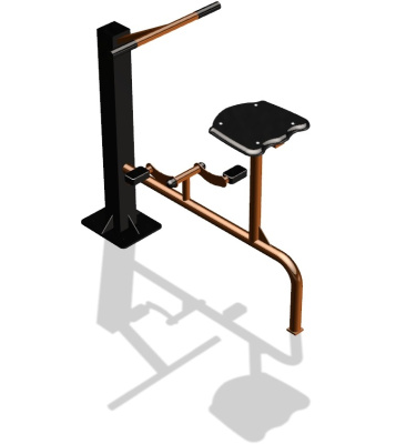 Уличный тренажер "Вело одинарный" УТ 117 в Архангельске