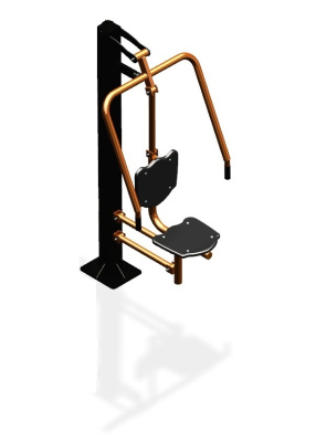 Уличный тренажер "Жим от груди одинарный" УТ 111 в Архангельске