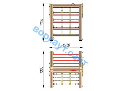 Детский спортивный комплекс ДСК 3201 в Архангельске