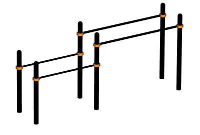 Брусья разновысокие ВС-15 в Архангельске