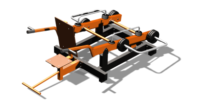 Силовой уличный тренажер  "Трицепс"  УТ424 в Архангельске