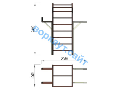 Детский спортивный комплекс 3 в 1 ДСК 3103 в Архангельске