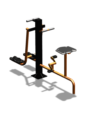 Уличный тренажер "Вело Шпагат" УТ320 в Архангельске