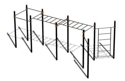 Спортивный комплекс воркаут ВС-118 в Архангельске