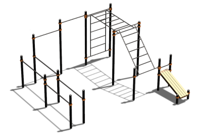 Спортивный комплекс воркаут ВС-146 в Архангельске