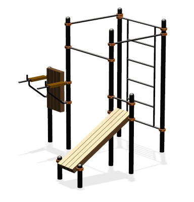 Спортивный комплекс воркаут ВС-64 в Архангельске