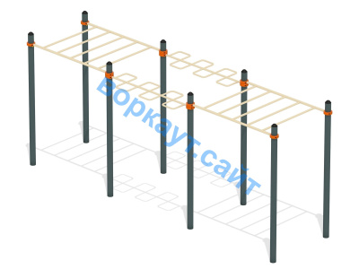 Воркаут комплекс рукоходов ВС-22 в Архангельске