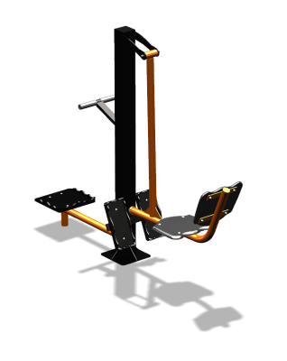 Уличный тренажер "Жим ногами Твистер" УТ305 в Архангельске