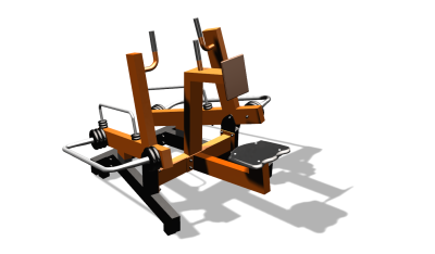 Силовой уличный тренажер  "Рычажная тяга"  УТ419 (тренажер находится на оптимизации у производства  и внешне может отличится от заявленной картинки в Архангельске