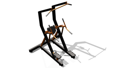 Силовой уличный тренажер  "Комбинированный станок"  УТ416 в Архангельске