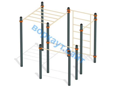 Спортивный комплекс воркаут ВС-48 в Архангельске