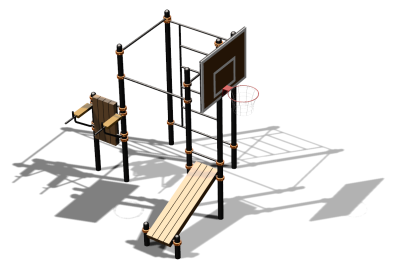 Спортивный комплекс воркаут ВС-155 в Архангельске