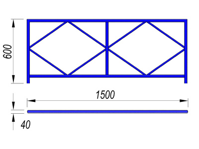 Ограждение площадки МАФ 5001 в Архангельске