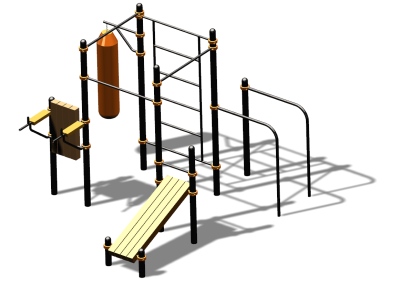 Спортивный комплекс воркаут ВС-93 в Архангельске