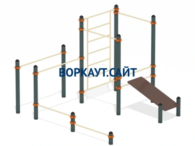 Спортивный комплекс воркаут ВС-43 в Архангельске