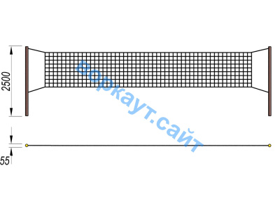 Волейбольные стойки СИО 3515 в Архангельске