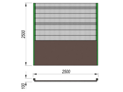 Ограждение хоккейной коробки МАФ 5202 в Архангельске